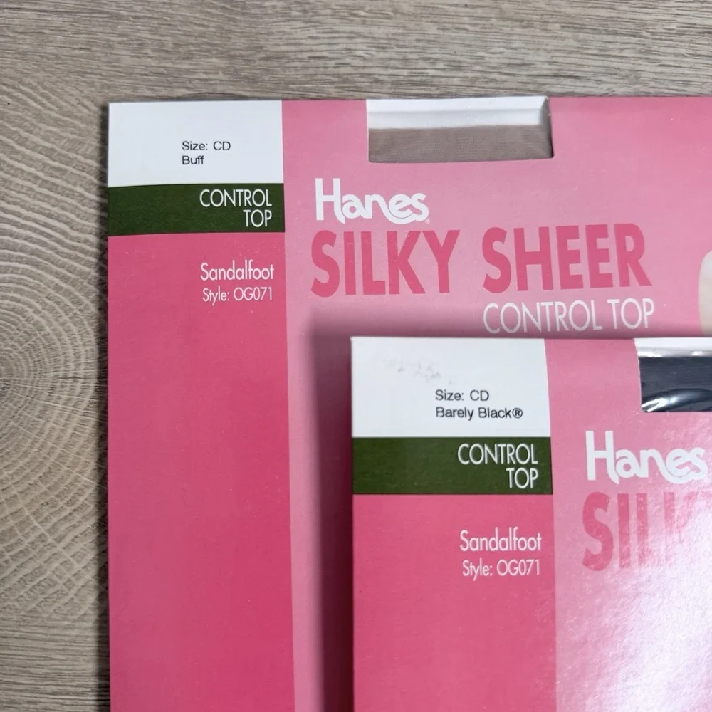 Hanes silky sheer
